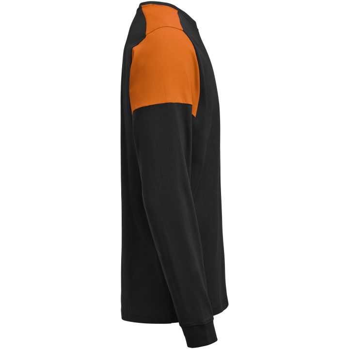 Långärmad T-shirt Prime Svart/orange Printer PRIME s – billede 4