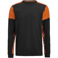 Långärmad T-shirt Prime Svart/orange Printer PRIME
