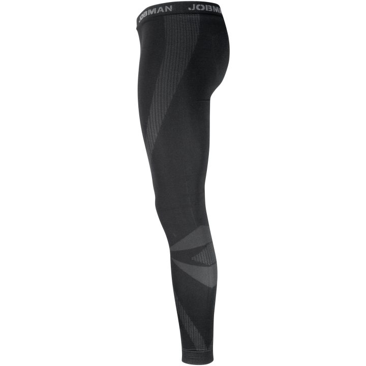 Lange underbukser Next to Skin 2580 Advanced Mørkegrå/Sort Jobman Large – billede 3