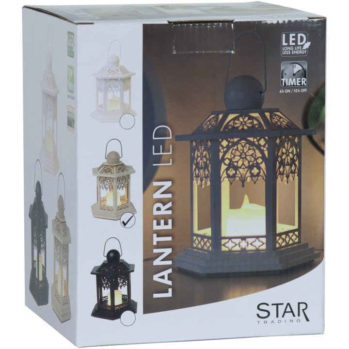 Lanterne Lace Natur Star Trading – billede 8