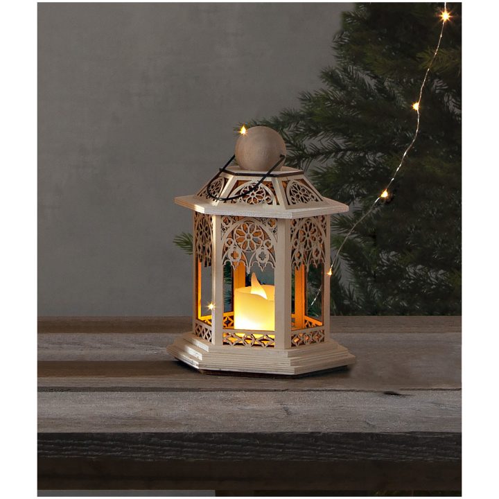 Lanterne Lace Natur Star Trading – billede 4