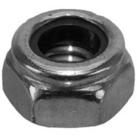 Låsmutter M6 100-pack Rostfritt