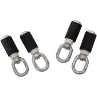 Lastbeslag Twist N Lock Sort MOOSE RACING