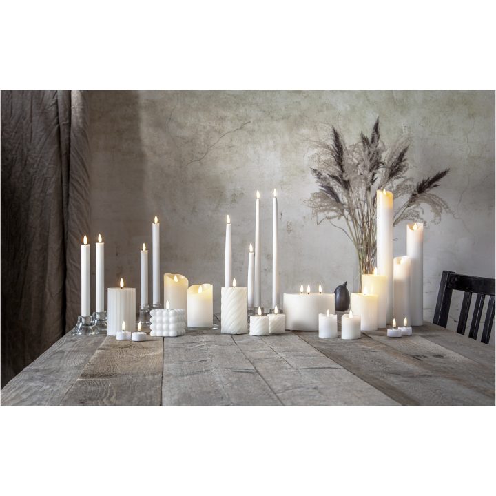 LED-antikljus Flamme Rustic Vit Star Trading – billede 22
