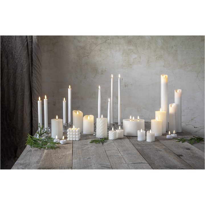 LED-antikljus Flamme Rustic Vit Star Trading – billede 24