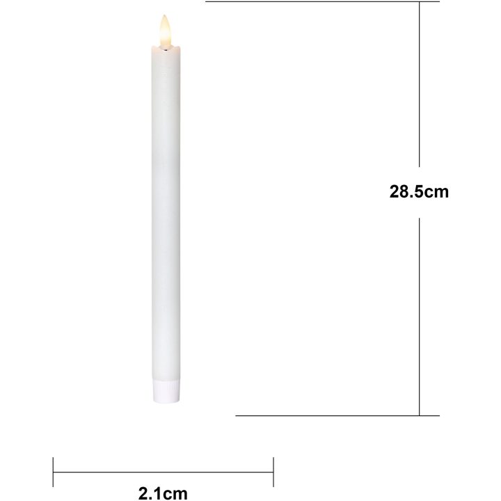LED-antikljus Flamme Rustic Vit Star Trading – billede 25