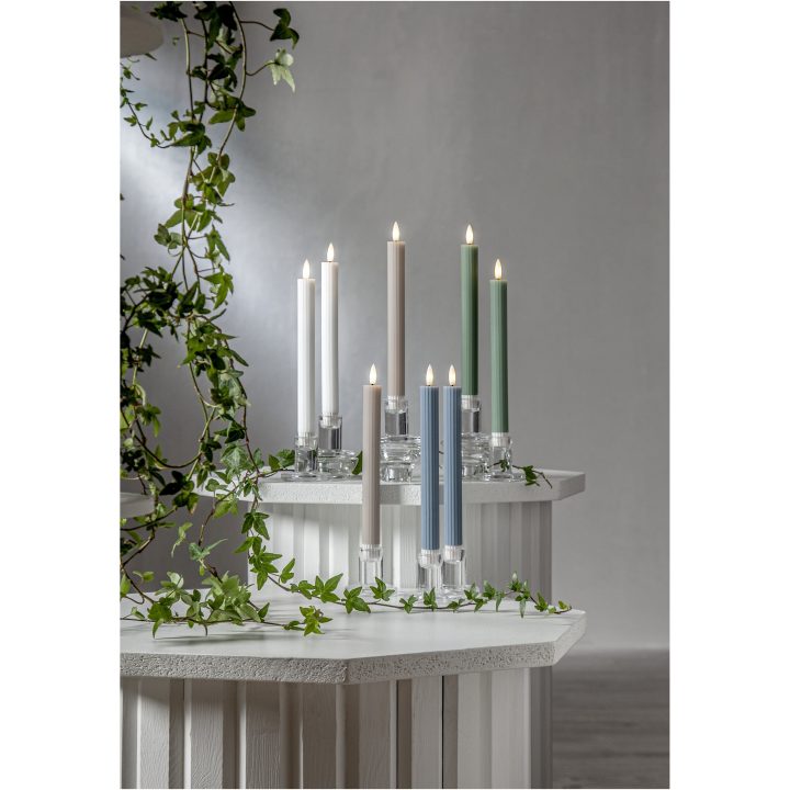 LED-antikljus Flamme Stripe Blå Star Trading – billede 6