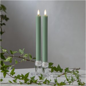 LED-antikljus Flamme Stripe Grön Star Trading