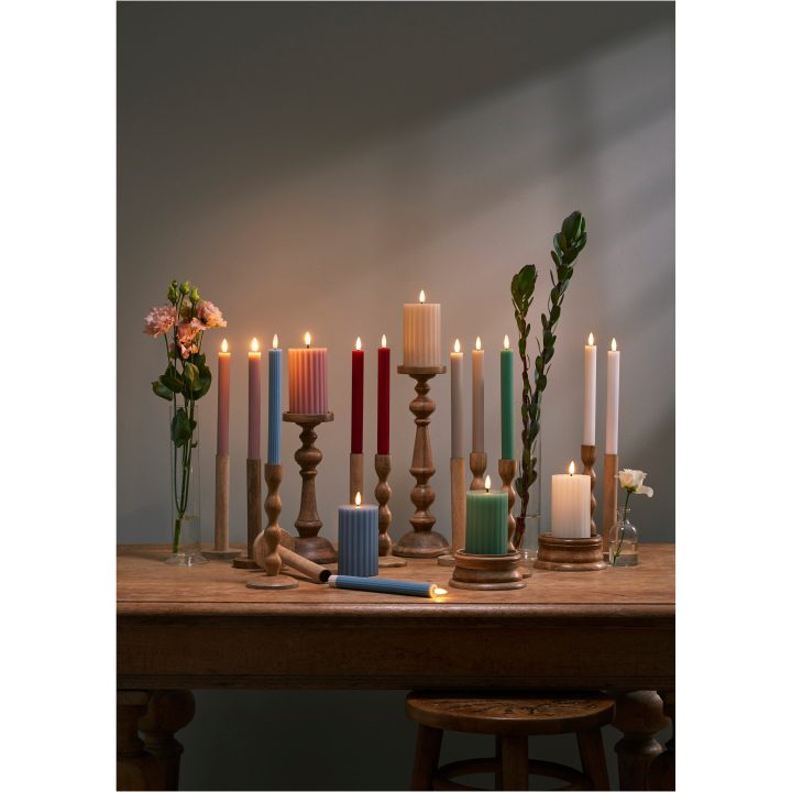 LED-antikljus Flamme Stripe Vit Star Trading – billede 7