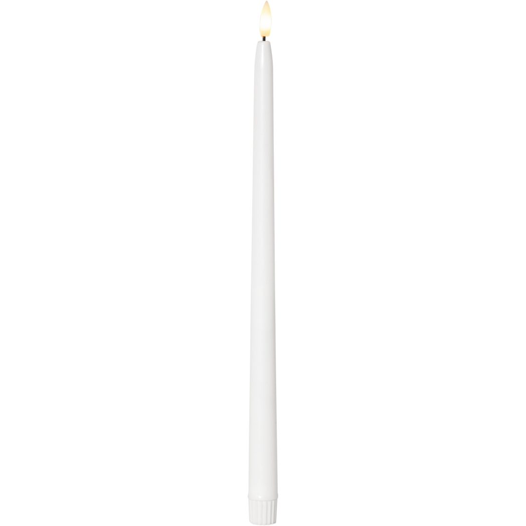 LED Antiklys 2-pak Flamme Slim STAR TRADING – billede 2