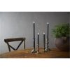 LED Antiklys 2-pak Flamme Sort Star Trading – miniature 2