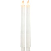 LED Antiklys 2-pak M-Twinkle Hvid Star Trading