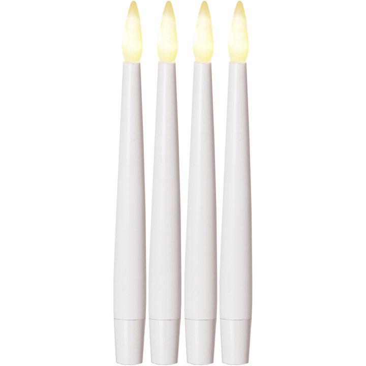 LED Antiklys 4-pak Paulina Hvid Star Trading – billede 5