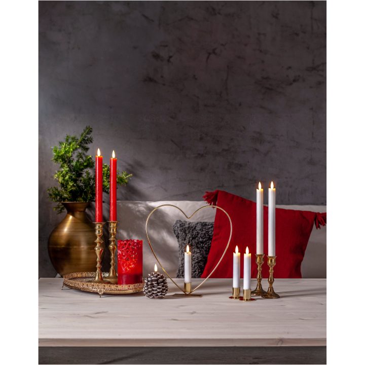 LED Antiklys Flamme Hvid Star Trading – billede 9