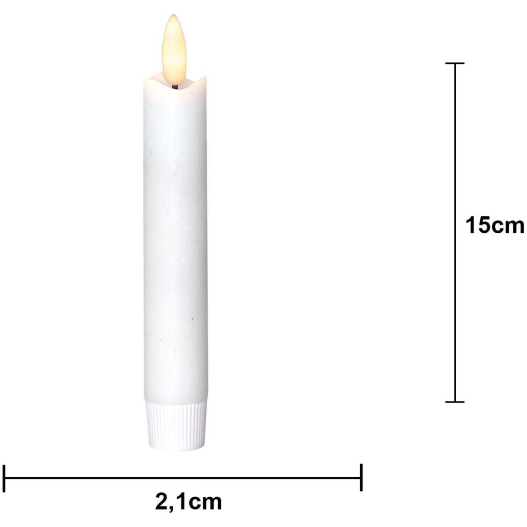 LED Antiklys Flamme Hvid Star Trading – billede 23