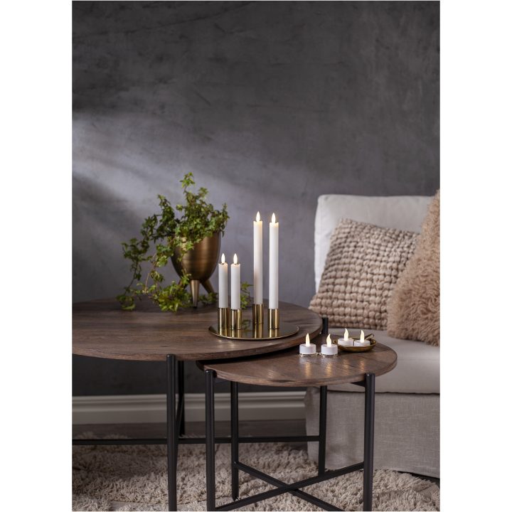 LED Antiklys Flamme Hvid Star Trading – billede 7