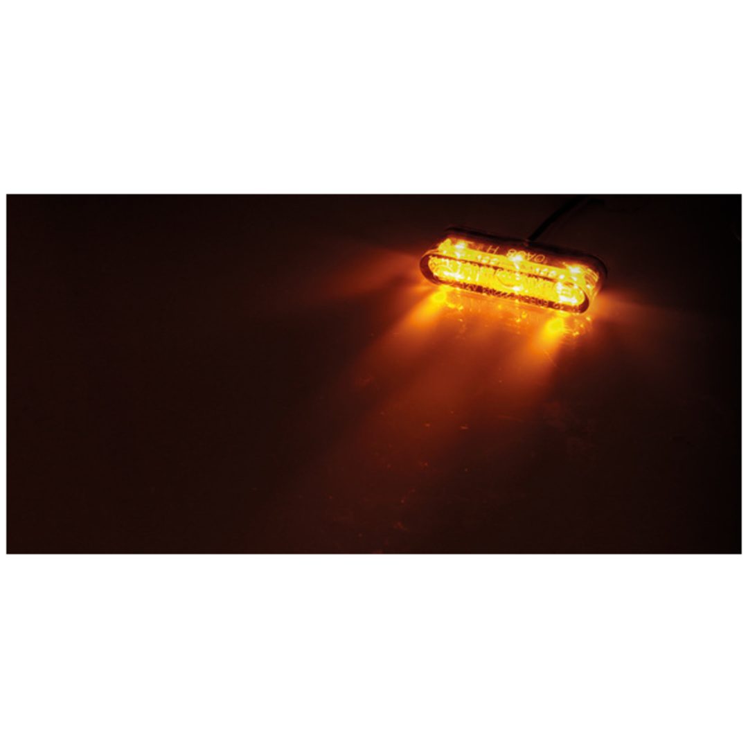 LED-blinklys Star-mx1 Pro Sort/orange HIGHSIDER – billede 2