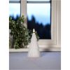 LED-blockljus Flamme Grany Vit Star Trading – miniature 5