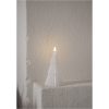 LED-blockljus Flamme Grany Vit Star Trading – miniature 3