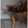 LED-blockljus Flamme Leaf Brun Star Trading – miniature 2