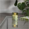 LED-blockljus Flamme Leaf Grön Star Trading – miniature 2