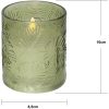 LED-blockljus Flamme Leaf Grön Star Trading – miniature 5