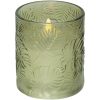 LED-blockljus Flamme Leaf Grön Star Trading – miniature 1