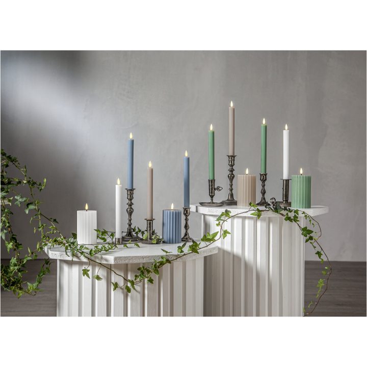 LED-blockljus Flamme Stripe Blå Star Trading – billede 8
