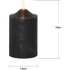 LED Blockljus Flamme Svart Star Trading – miniature 9