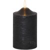 LED Blockljus Flamme Svart Star Trading – miniature 1