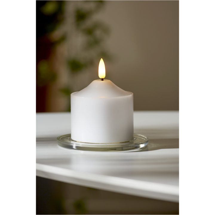 LED Blockljus Flamme Vit Star Trading – billede 13
