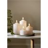 LED Blockljus Flamme Vit Star Trading – miniature 4