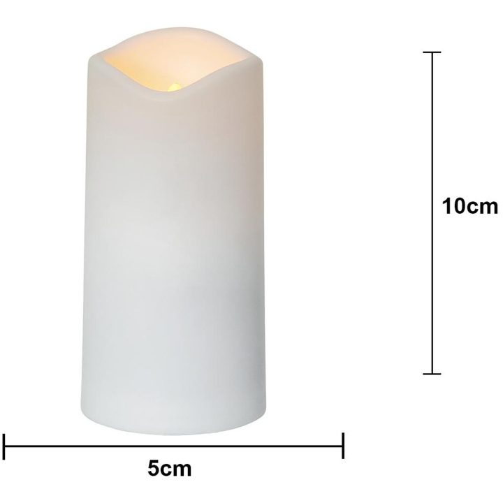 LED-blockljus Serene Vit Star Trading – billede 7