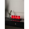 LED Bloklys 4-pak Advent Rød Star Trading – miniature 5