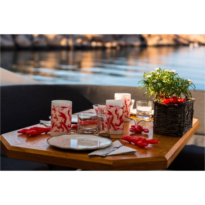 LED Bloklys Crayfish Party Hvid Star Trading – billede 10
