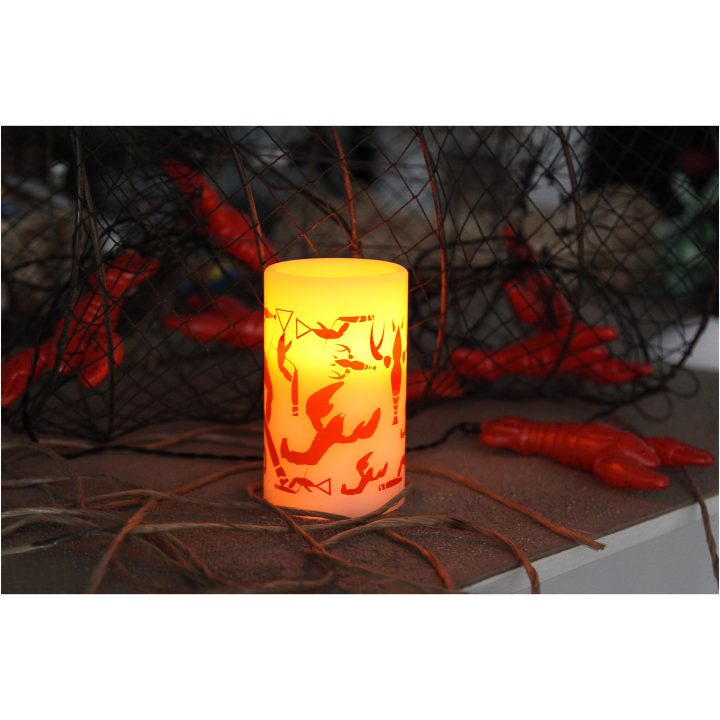LED Bloklys Crayfish Party Hvid Star Trading – billede 8