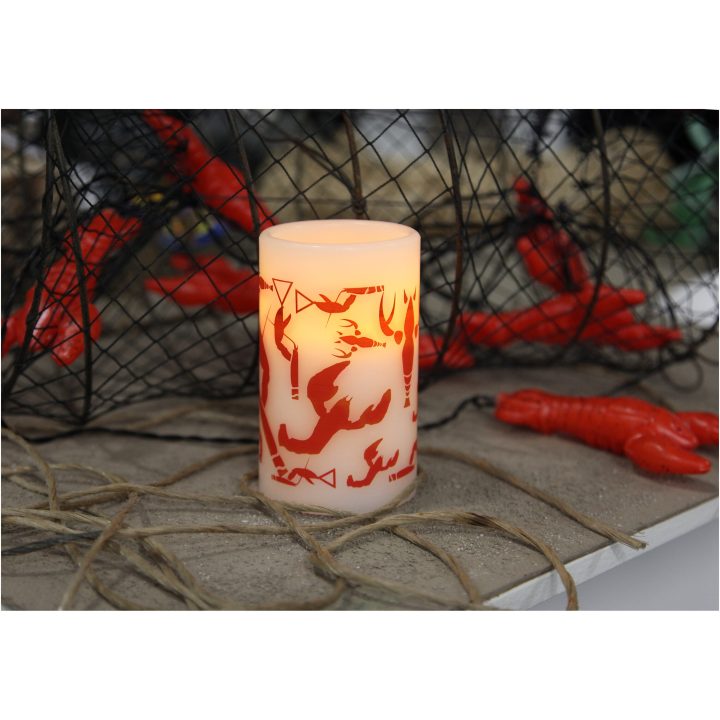 LED Bloklys Crayfish Party Hvid Star Trading – billede 7