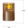LED Bloklys Flamme Amber Star Trading – miniature 7
