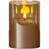 LED Bloklys Flamme Amber Star Trading – miniature 1