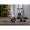 LED Bloklys Flamme Cone Brun Star Trading – miniature 12