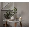 LED Bloklys Flamme Dot Beige Star Trading – miniature 7
