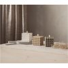 LED Bloklys Flamme Dot Grå Star Trading – miniature 1