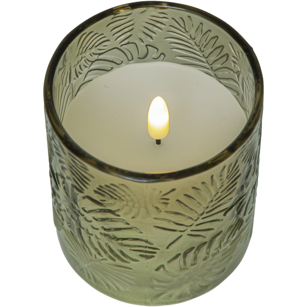 LED Bloklys Flamme Leaf STAR TRADING – billede 4