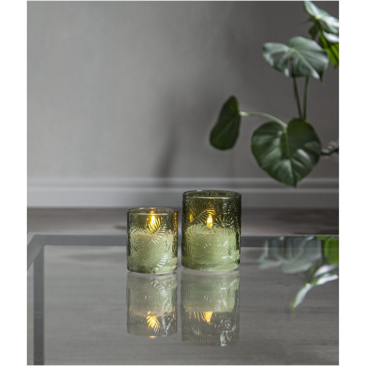 LED Bloklys Flamme Leaf STAR TRADING – billede 6