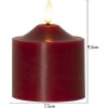LED Bloklys Flamme Rød Star Trading – miniature 5