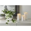 LED Bloklys Flamme Rustic Sølv Star Trading – miniature 2