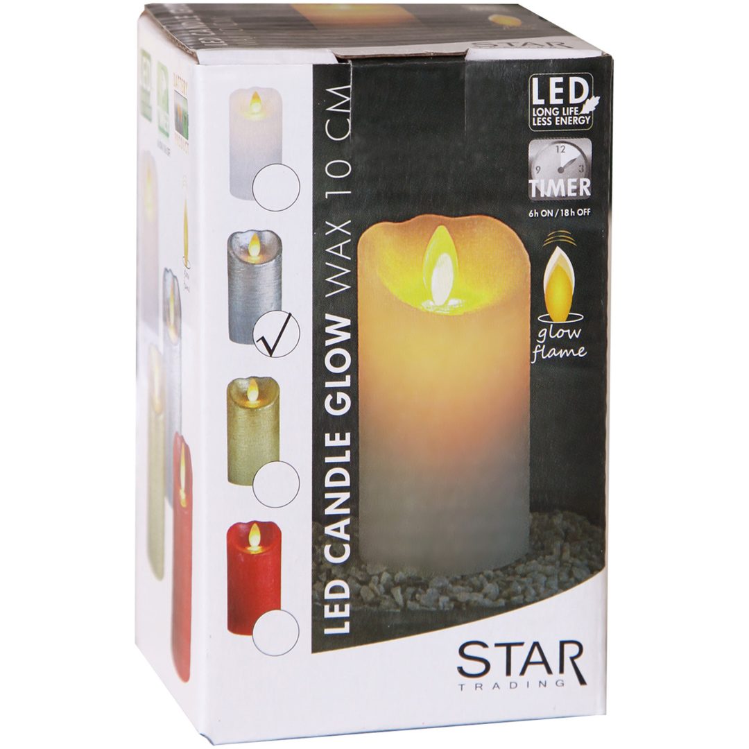 LED Bloklys Glow Hvid Star Trading – billede 6