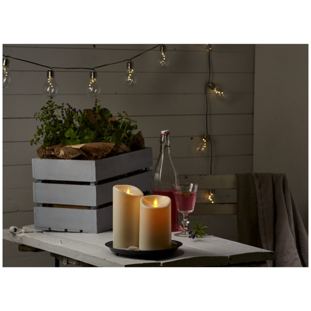 LED Bloklys M-Twinkle Elfenben Star Trading – billede 14