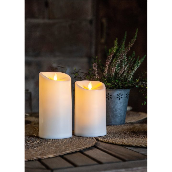 LED Bloklys M-Twinkle Elfenben Star Trading – billede 3