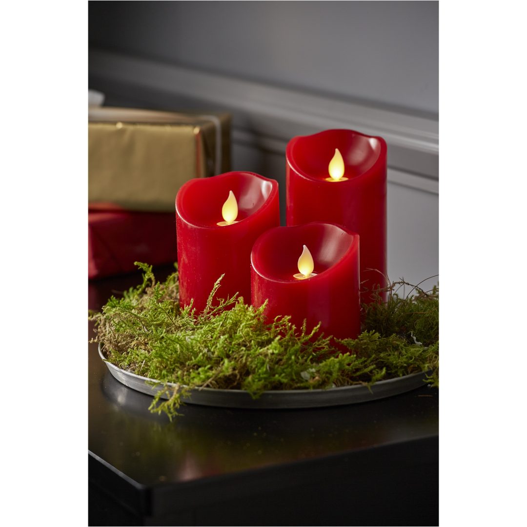 LED Bloklys M-Twinkle Rød Star Trading – billede 4